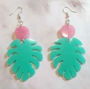 One of a Kind! Acrylic Earrings